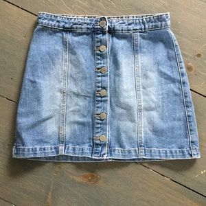 Denim skirt